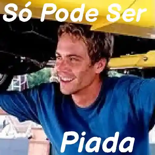 Figurinha: Só Pode Ser Piada