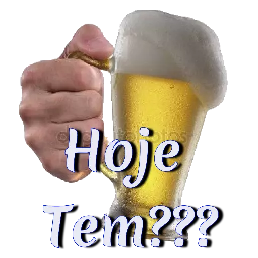 Figurinha: Hoje Tem Cerveja?