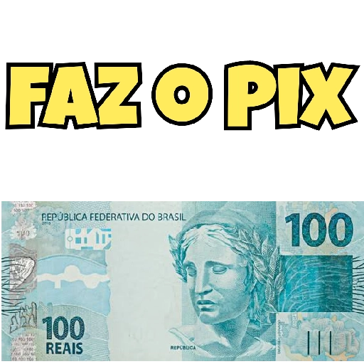 Figurinha: Faz o Pix