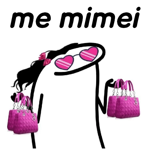 Figurinha: Me Mimei
