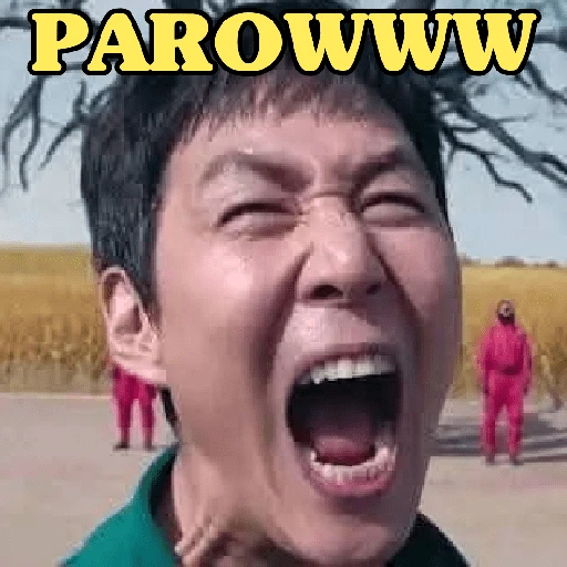 Figurinha: Grito do Hwang Jun-ho