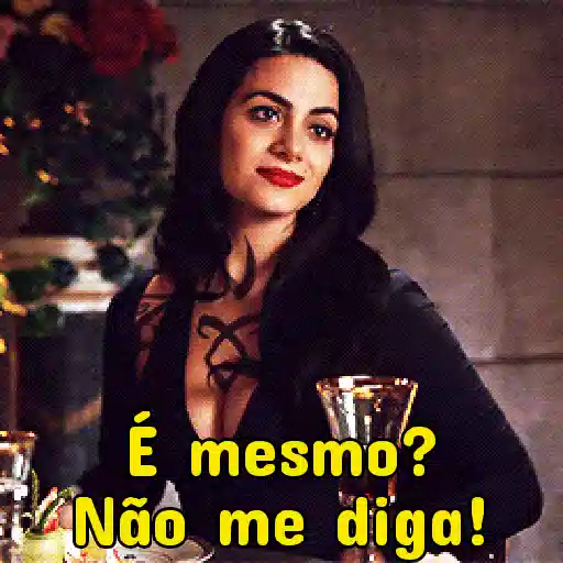 Figurinha: Sarcasmo Feminino