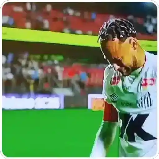 Figurinha: Jogador triste no futebol