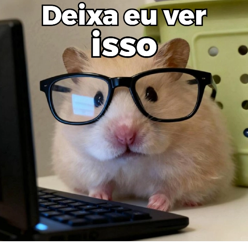 Figurinha: Deixa eu ver isso