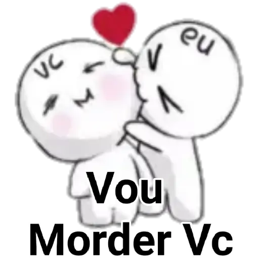 Figurinha: Te amo