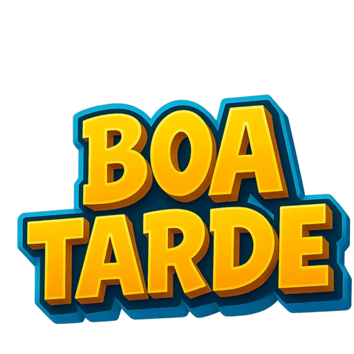 Figurinha: Boa Tarde