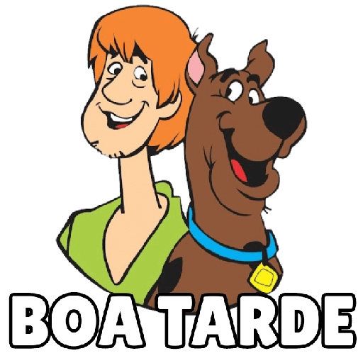 Sticker: Scooby-Doo and Shaggy: Good afternoon