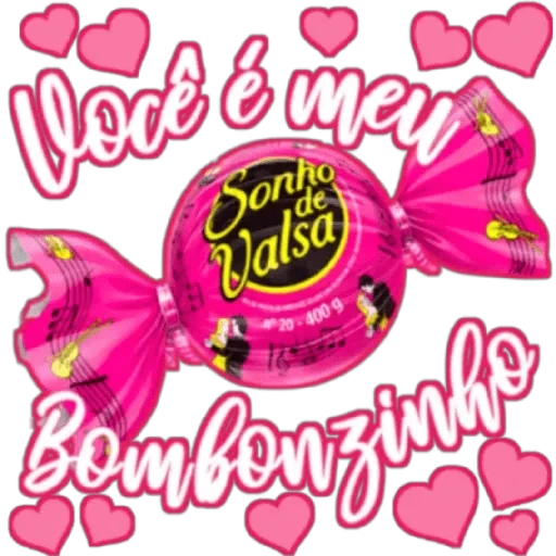 Figurinha: Você é meu bombomzinho