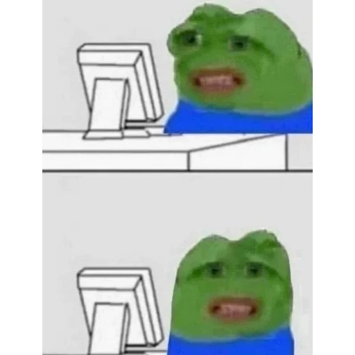 Figurinha: Pepe no trabalho