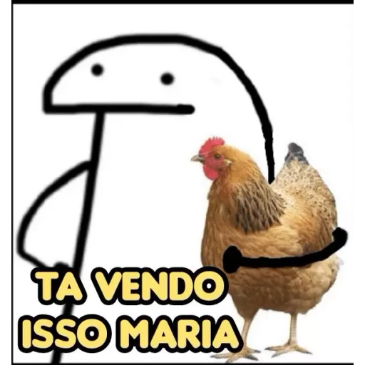 Figurinha: Ta Vendo Isso Maria