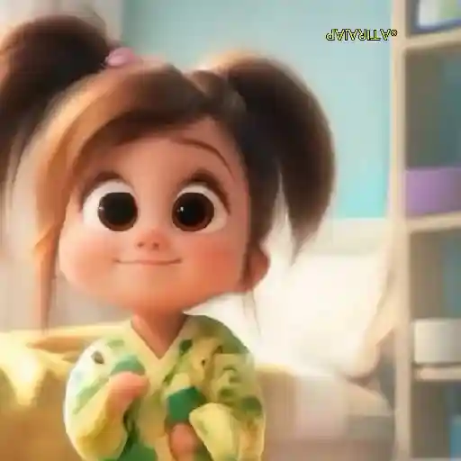Figurinha: Bebê Fofinha Fazendo Tchauzinho