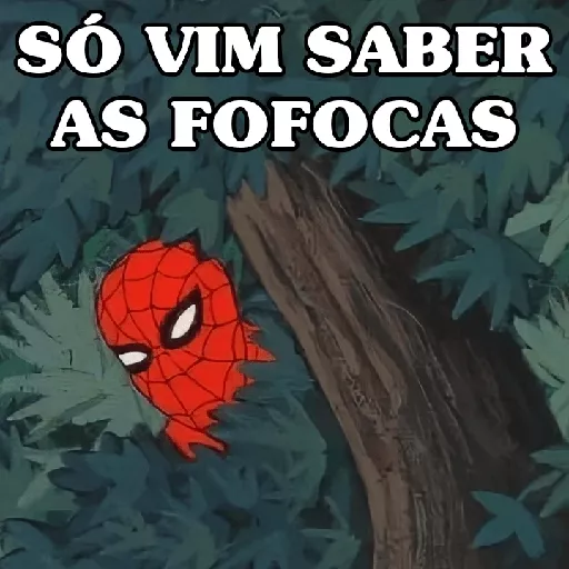 Sticker: Gossiping Spider-Man