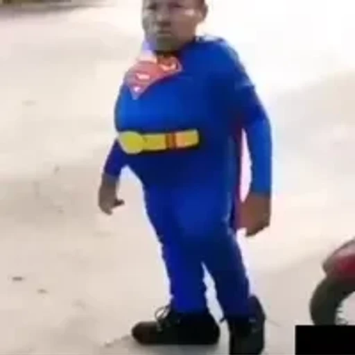 Figurinha: Superman gorducho