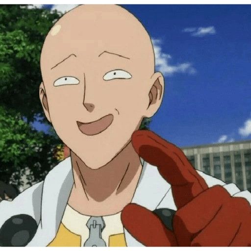 Figurinha: Saitama One Punch Man