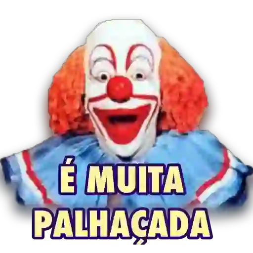 Figurinha: Palhaçada