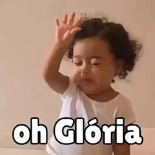Figurinha: Oh Glória Bebê