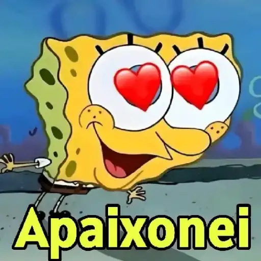 Figurinha: Bob Esponja Apaixonei