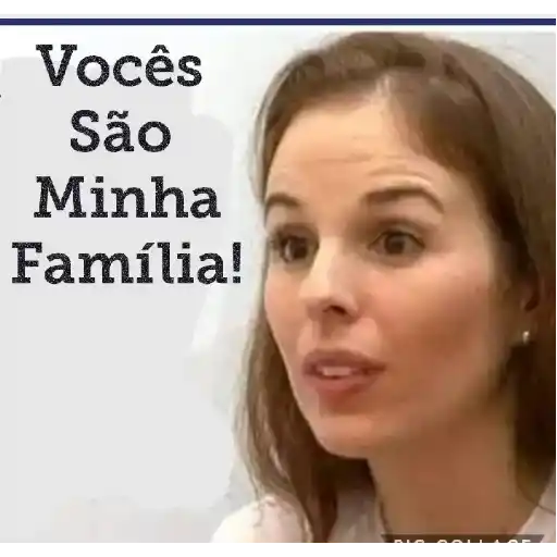 Figurinha: Vocês São Minha Família!