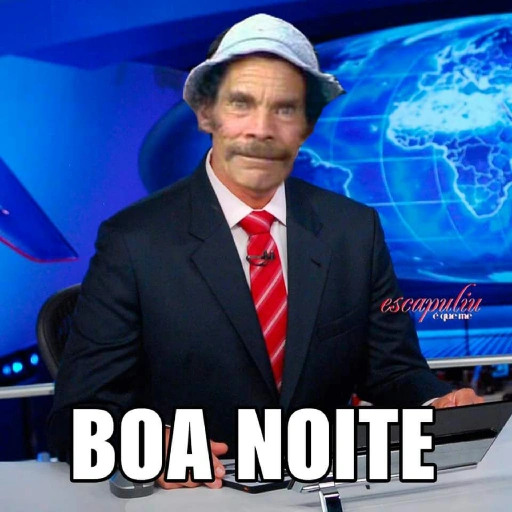Figurinha: Seu Madruga Apresentador