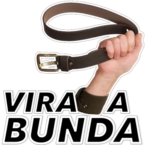 Figurinha: Cinto Vira a Bunda