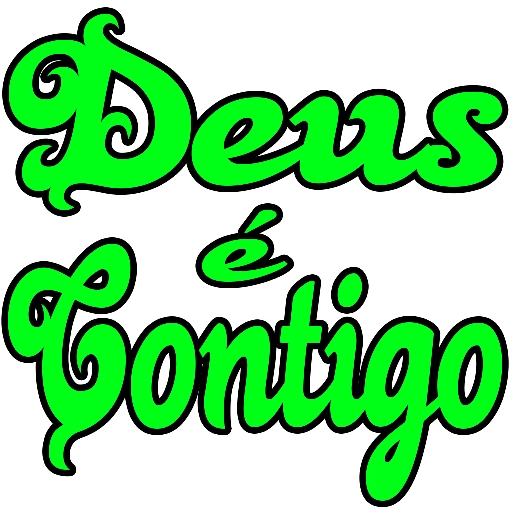 Figurinha: Deus é Contigo