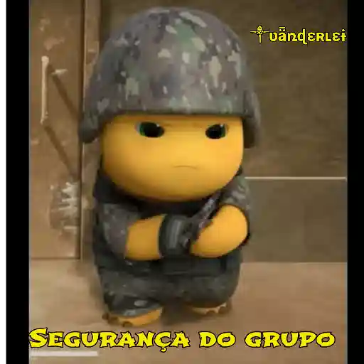 Figurinha: Soldado de Pelúcia