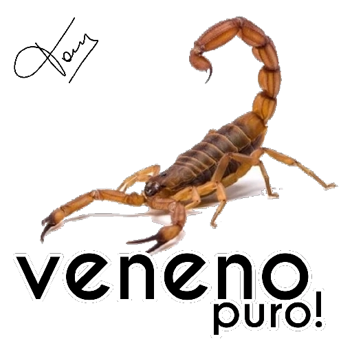 Figurinha: Escorpião Veneno Puro
