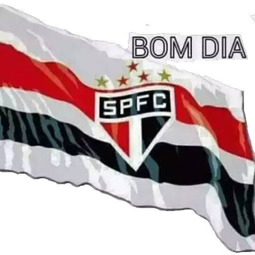 Figurinha: Bom Dia SPFC