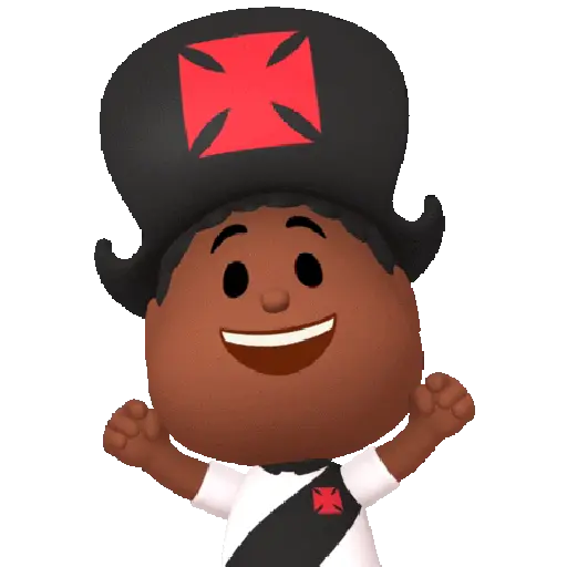 Sticker: Vasco fan celebrating