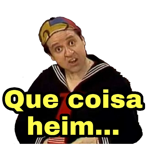 Figurinha: Chaves: Que coisa heim...