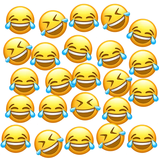 Figurinha: Emoji Rindo Muito