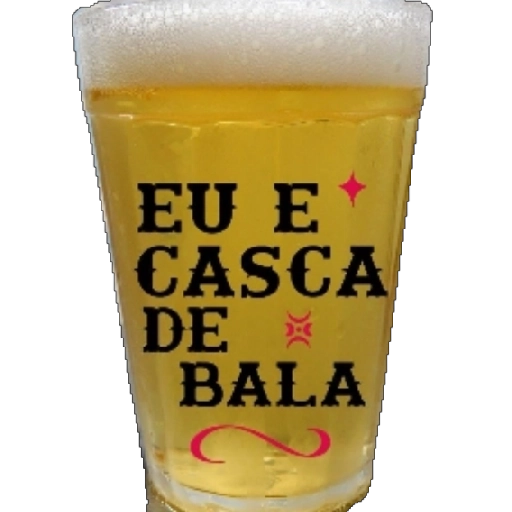 Figurinha: Eu e Casca de Bala