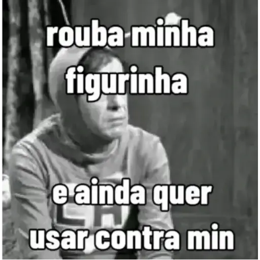 Figurinha: Chaves rouba minha figurinha