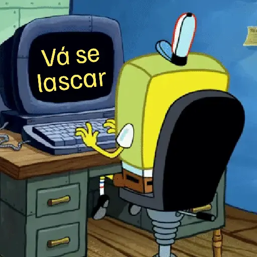 Figurinha: Bob Esponja: Vá se lascar