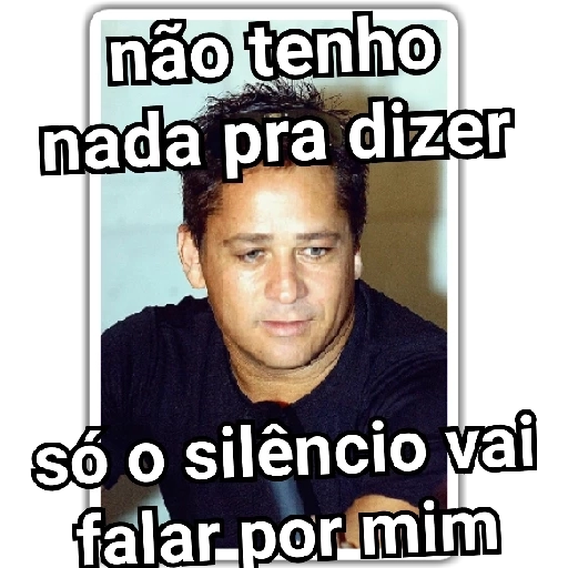 Figurinha: Leonardo, o silêncio fala por mim