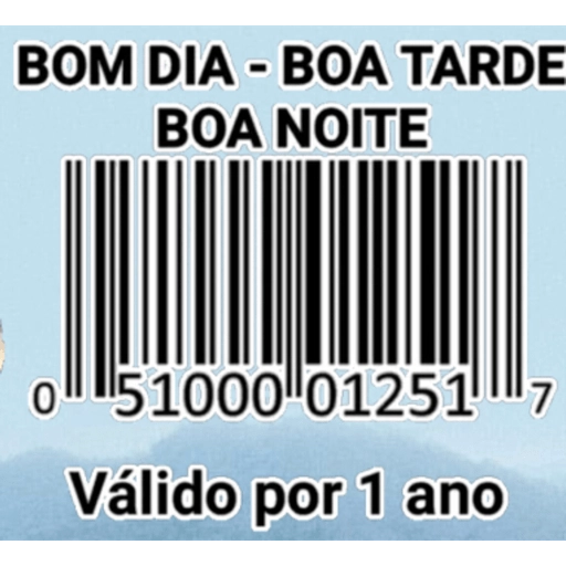 Figurinha: Bom dia, Boa tarde, Boa noite