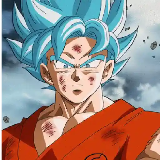Figurinha: Goku Super Saiyajin Blue