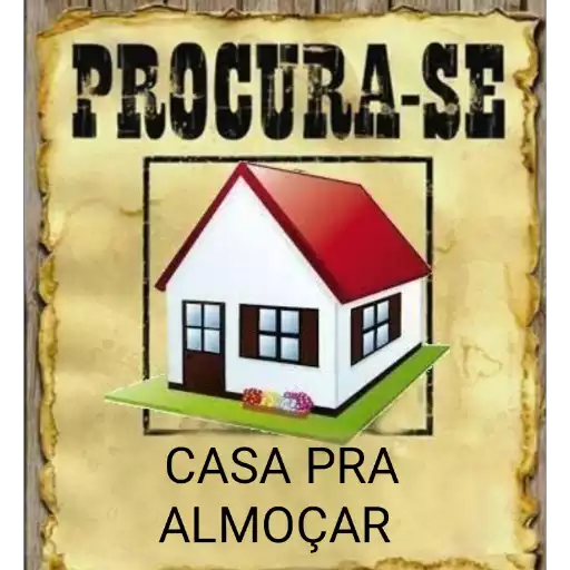 Figurinha: Procura-se casa para almoçar
