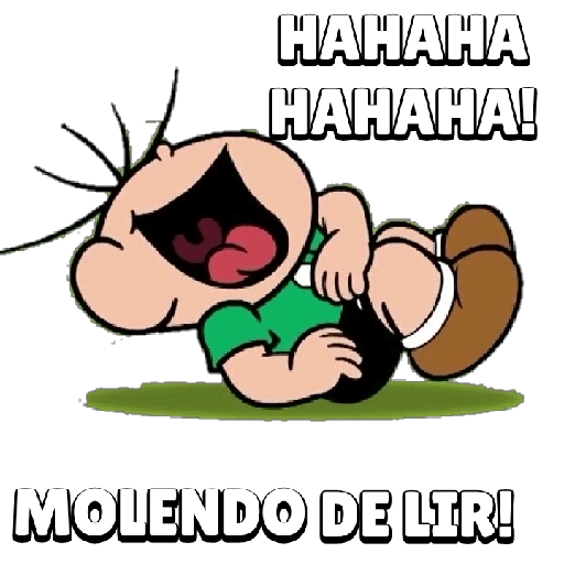 Figurinha: Chico Bento Rindo Muito