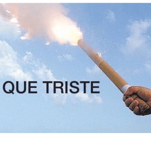 Figurinha: Que Triste