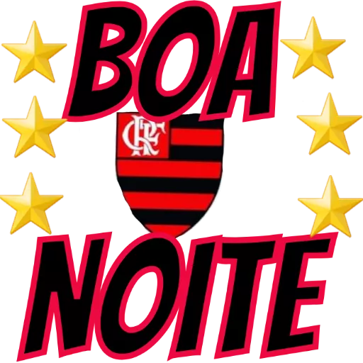 Figurinha: Boa Noite Fla