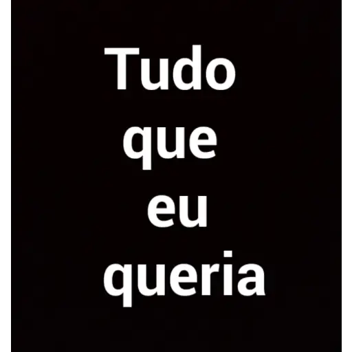 Figurinha: Tudo que eu queria