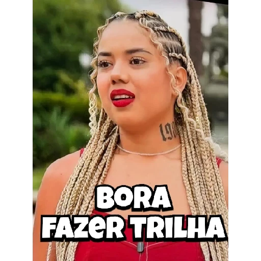 Figurinha: Bora fazer trilha