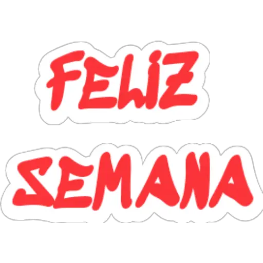 Figurinha: Feliz Semana