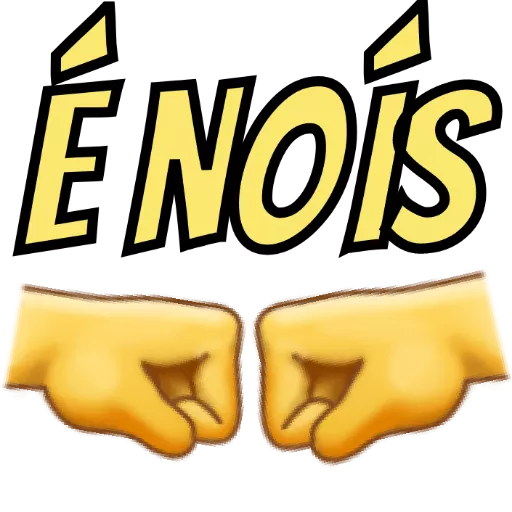 Figurinha: É nois