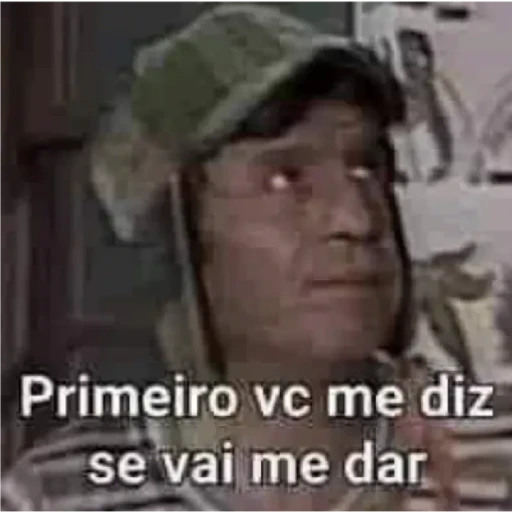 Figurinha: Chaves exige algo