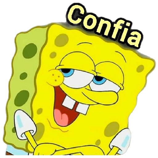 Figurinha: Bob Esponja Confia