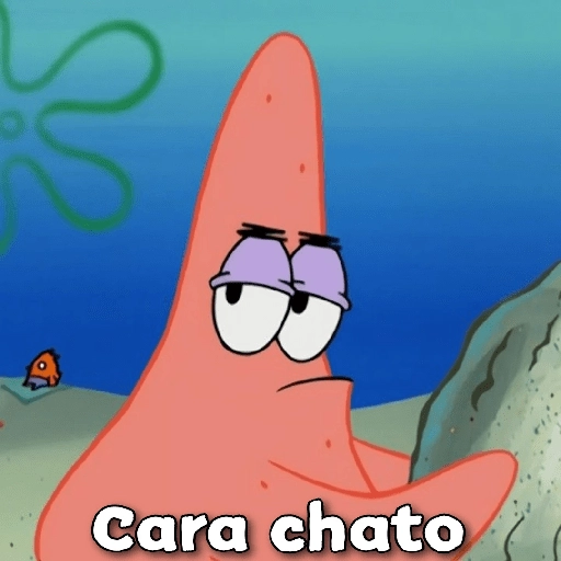 Figurinha: Patrick Cara Chato