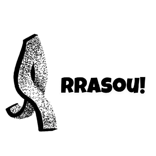 Figurinha: ARRAAAAASOU!