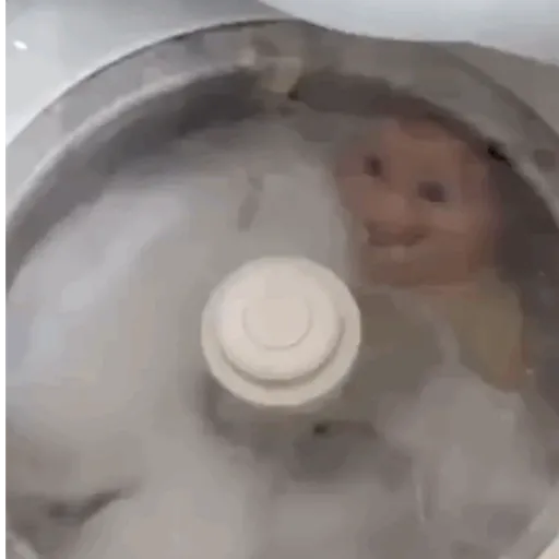 Figurinha: Bebê na Máquina de Lavar